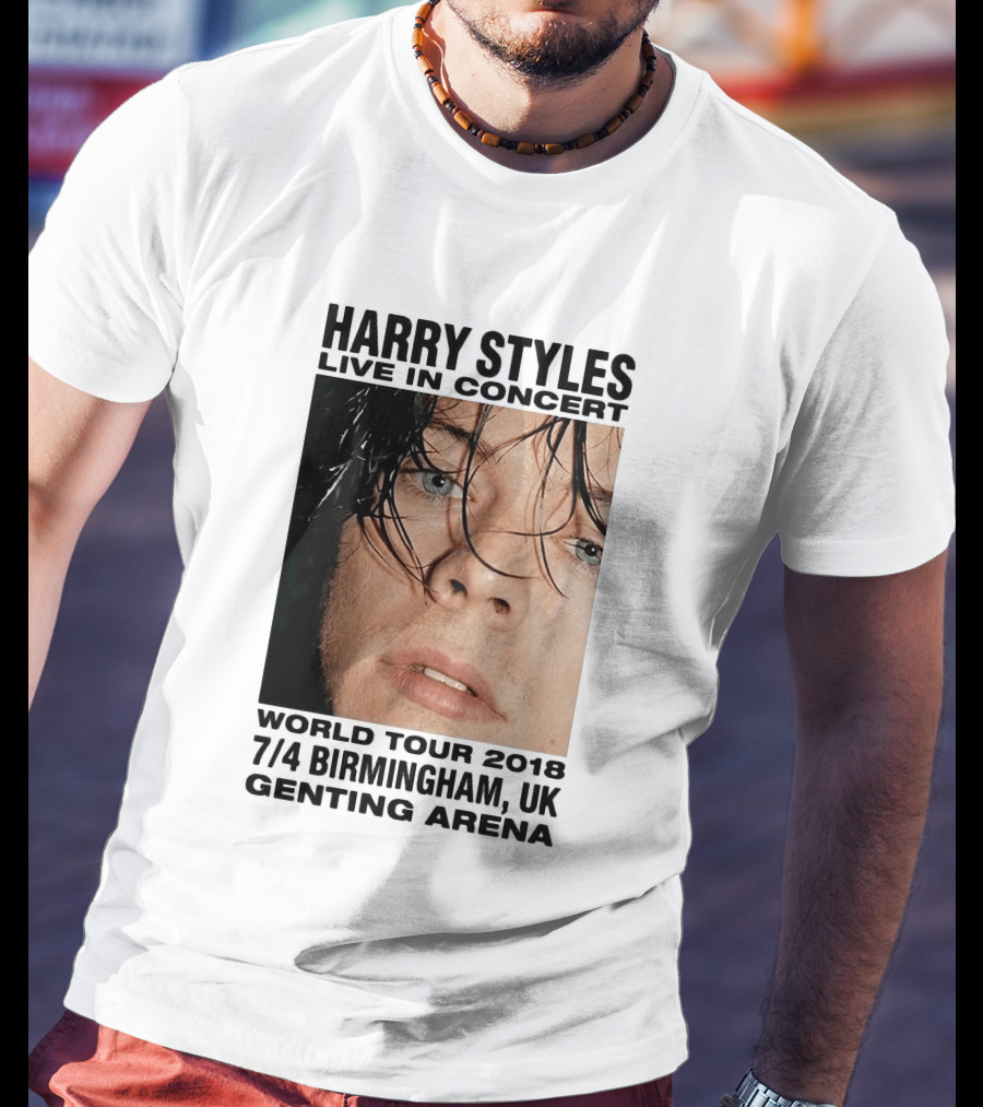 Harry Styles Live In Concert World Tour 2018 Birmingham UK Genting Arena T-Shirt