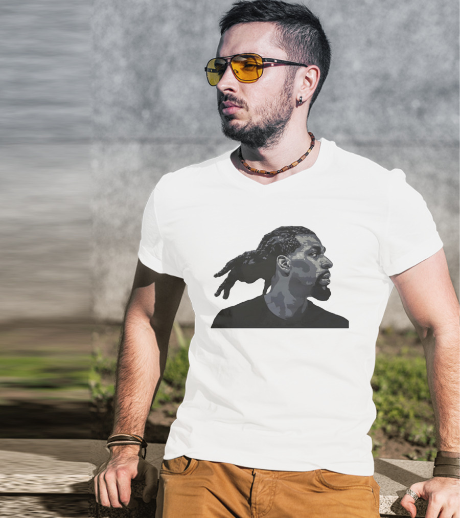 Naz Reid Basketball Athlete Profile Dreads T-Shirt