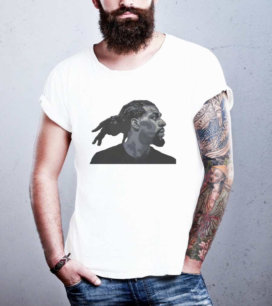 Naz Reid Basketball Athlete Profile Dreads T-Shirt