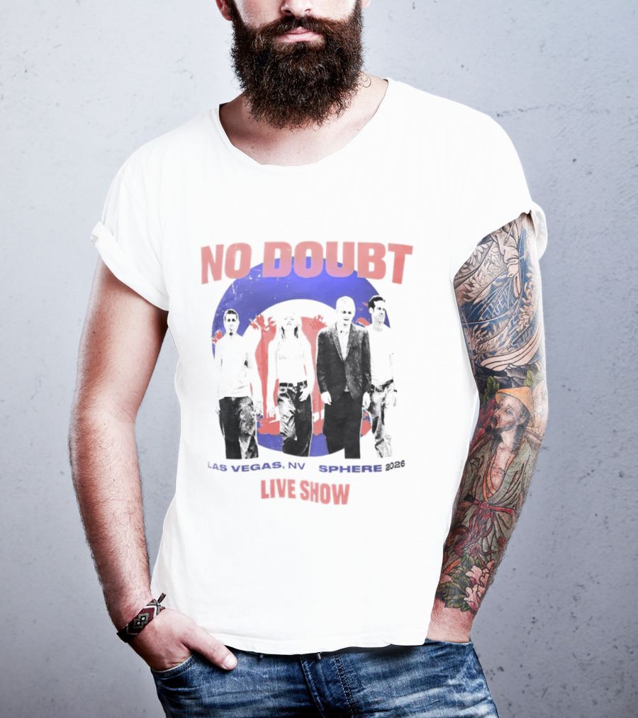 No Doubt Live Show Las Vegas NV Sphere 2026 T-Shirt