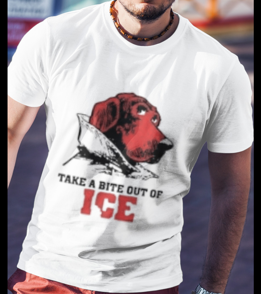 McGruff The Crime Dog Take A Bite Out Of ICE Cops Aren't Your Friend T-Shirt