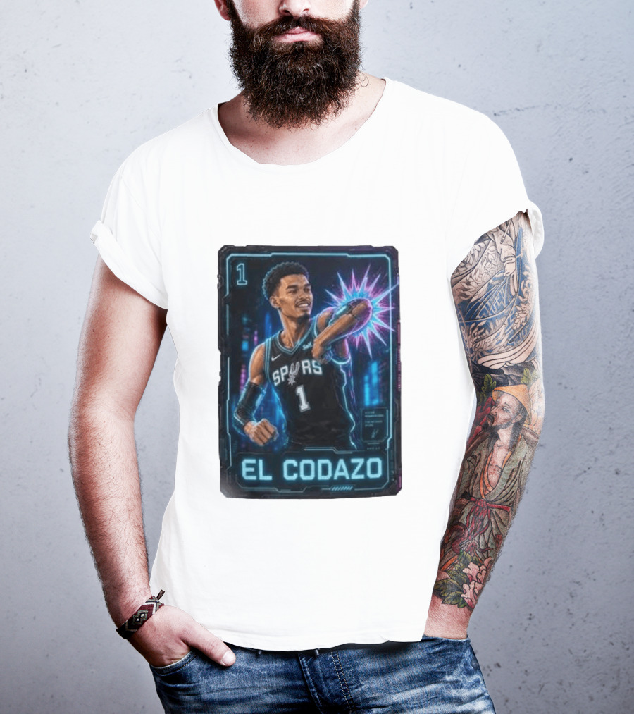El Codazo Spurs Victor Wembanyama San Antonio 2026 T-Shirt
