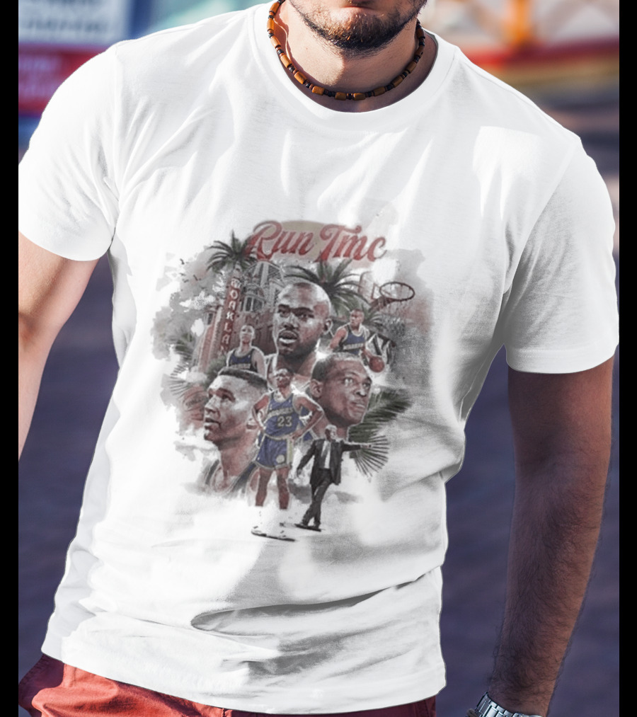 Run TMC Hardaway Richmond Mullin Golden State Warriors Don Nelson T-Shirt