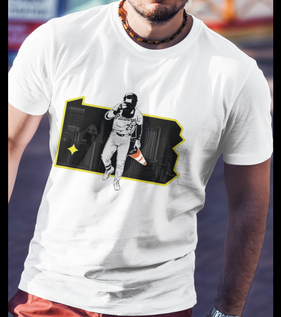 Pittsburgh Pirates Ryan O'Hearn Fear The Cone 29 City Skyline T-Shirt