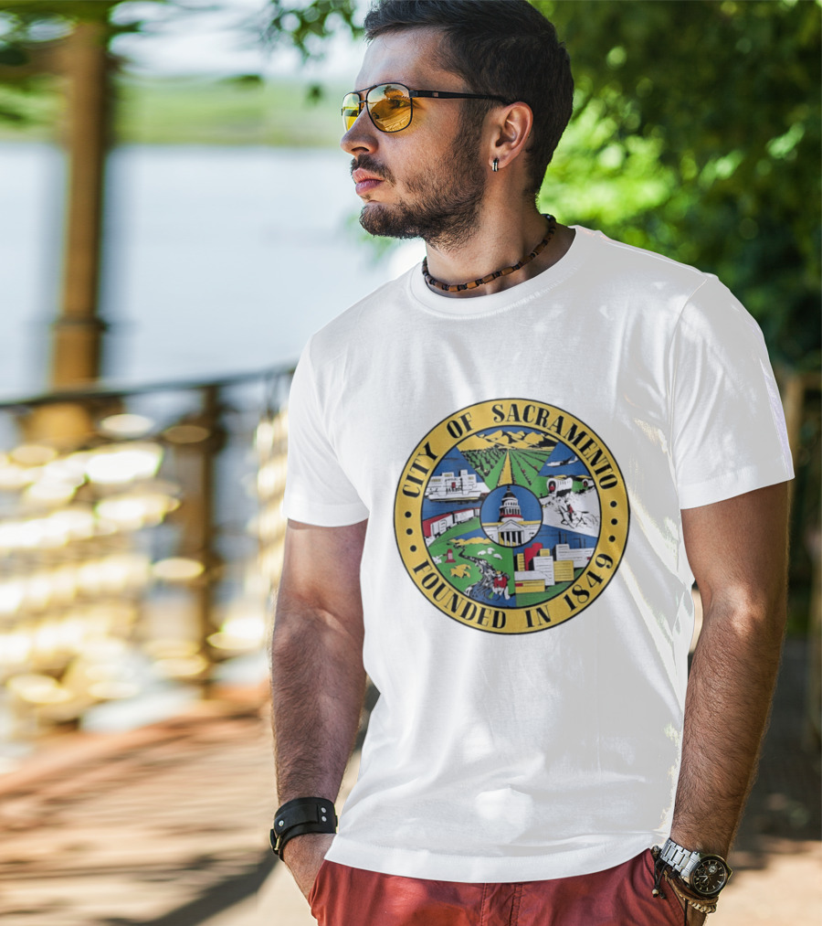 City Of Sacramento Founded In 1849 California T-Shirt