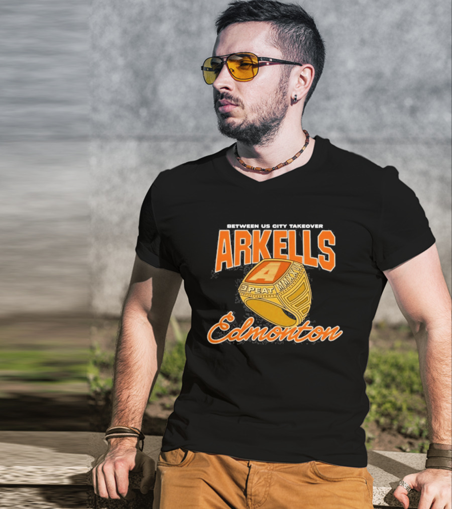 Arkells Between Us City Takeover 3 Peat Edmonton May 15 2026 T-Shirt