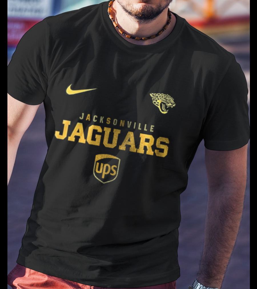 Nike Jacksonville Jaguars UPS Brown Proud T-Shirt