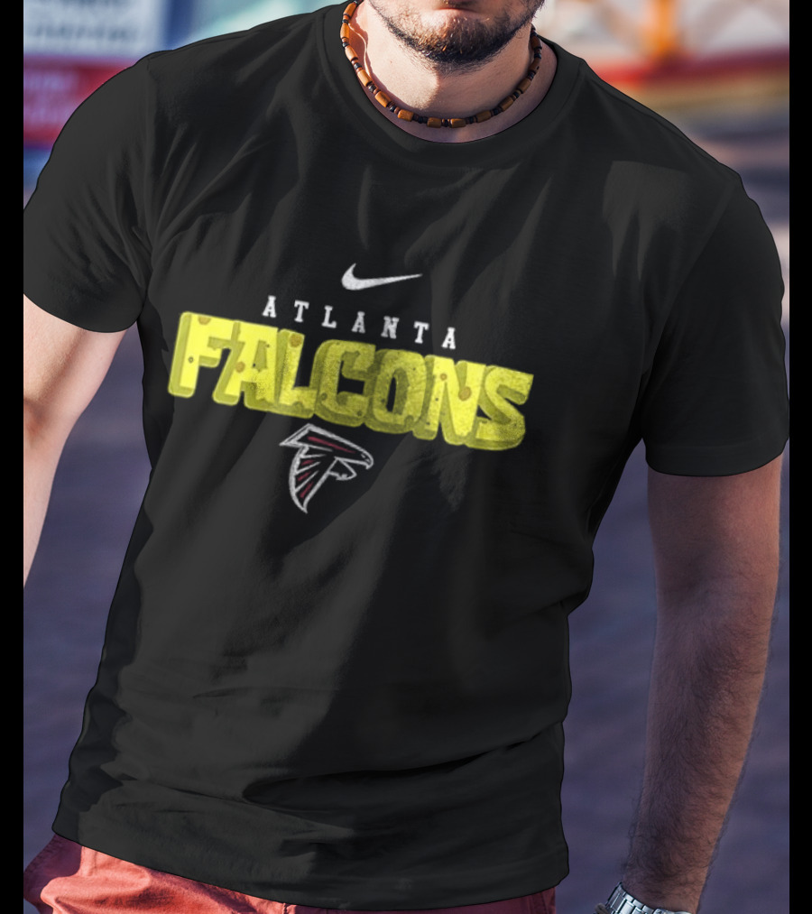 Atlanta Falcons Nike Swoosh Collaboration With SpongeBob T-Shirt