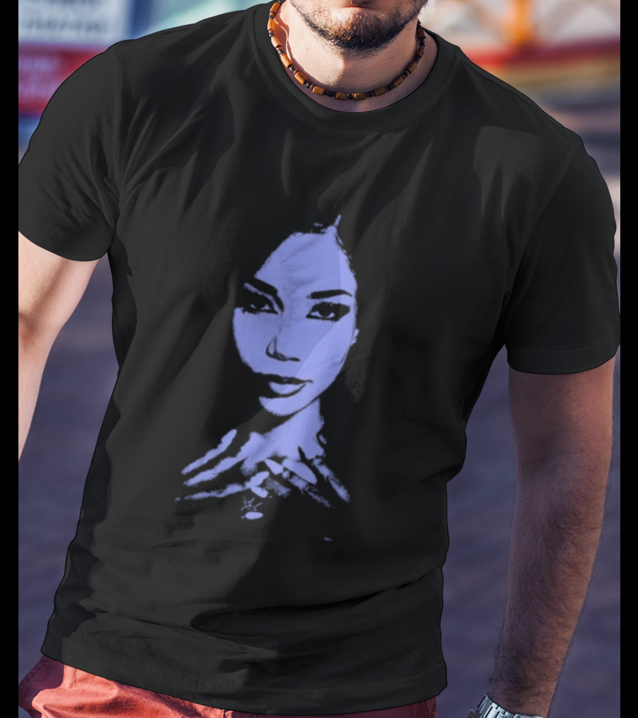 Jhene Aiko The Magic Hour Tour Face Line T-Shirt