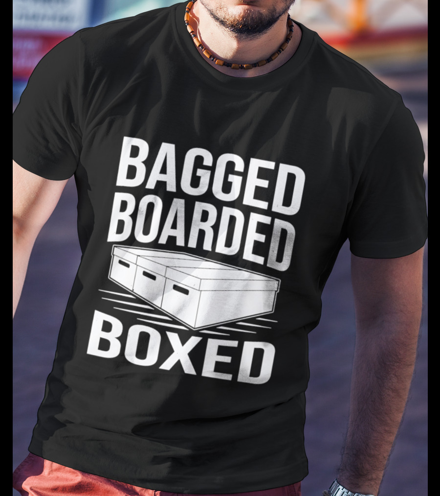 Bagged Boarded Boxed Comic Storage Solution T-Shirt