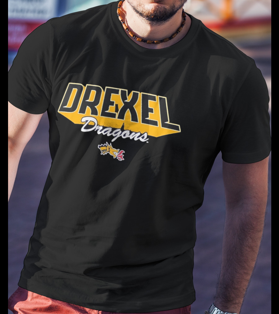 Drexel Dragons Colosseum Wright Official Merchandise T-Shirt