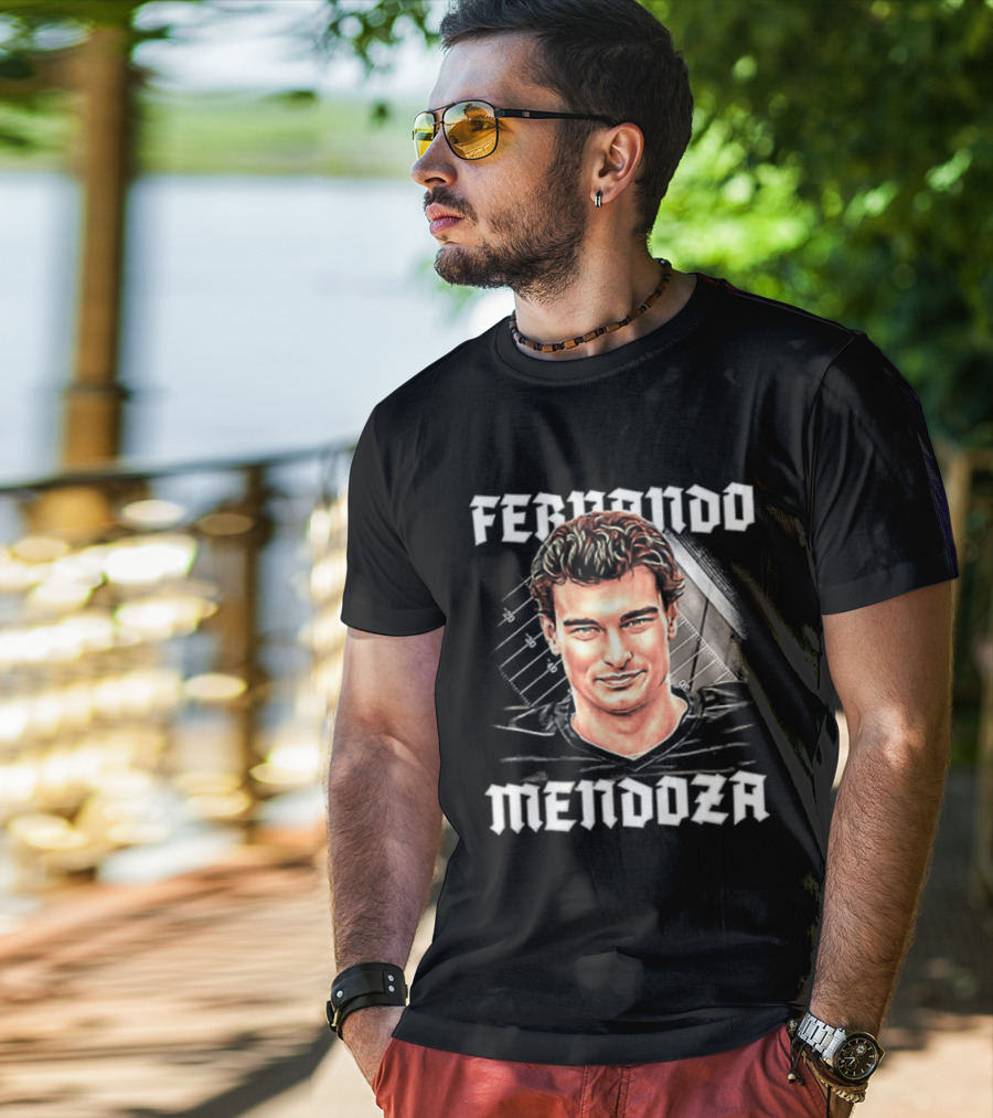 Las Vegas Raiders Fernando Mendoza 2026 Player T-Shirt