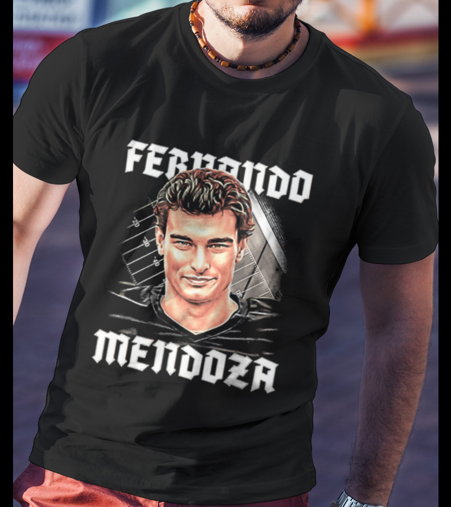 Las Vegas Raiders Fernando Mendoza 2026 Player T-Shirt