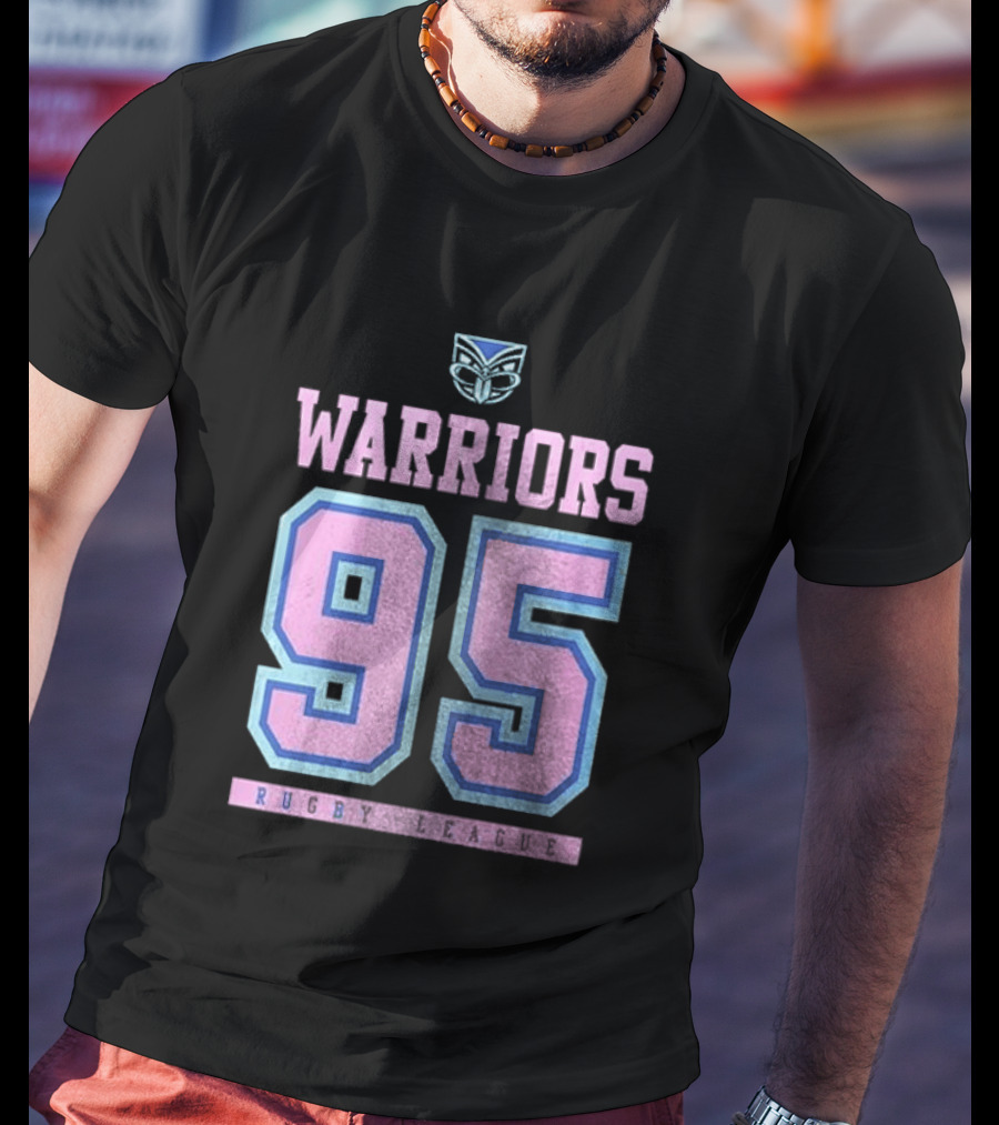 New Zealand Warriors 95 RD Name And Number T-Shirt