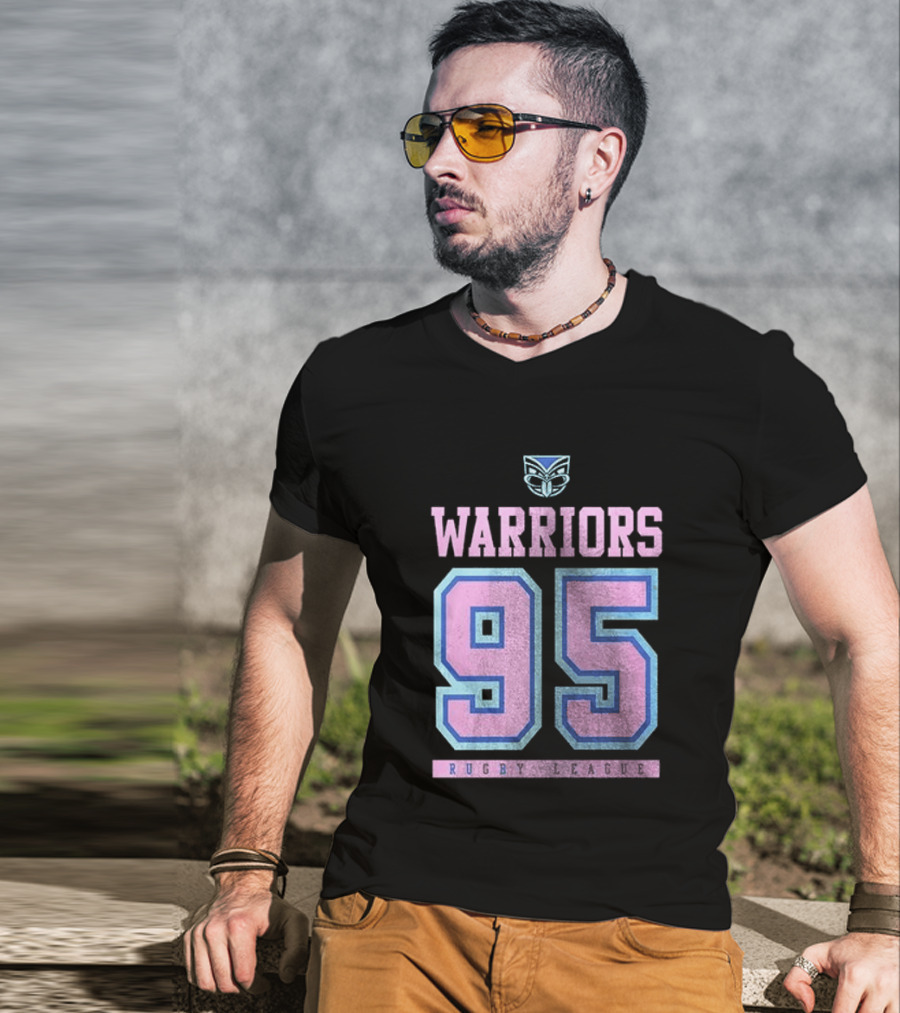 New Zealand Warriors 95 RD Name And Number T-Shirt