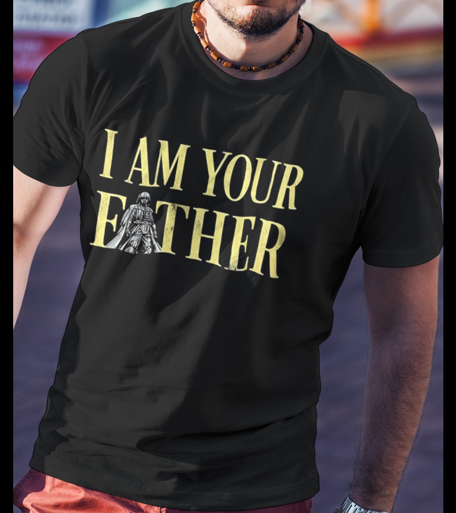 I Am Your Father Darth Vader Iconic Star Wars Phrase T-Shirt