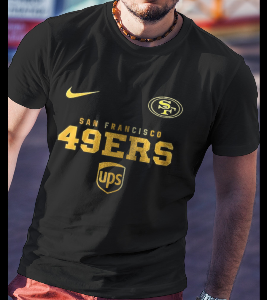 San Francisco 49ers Nike UPS Brown And Proud T-Shirt