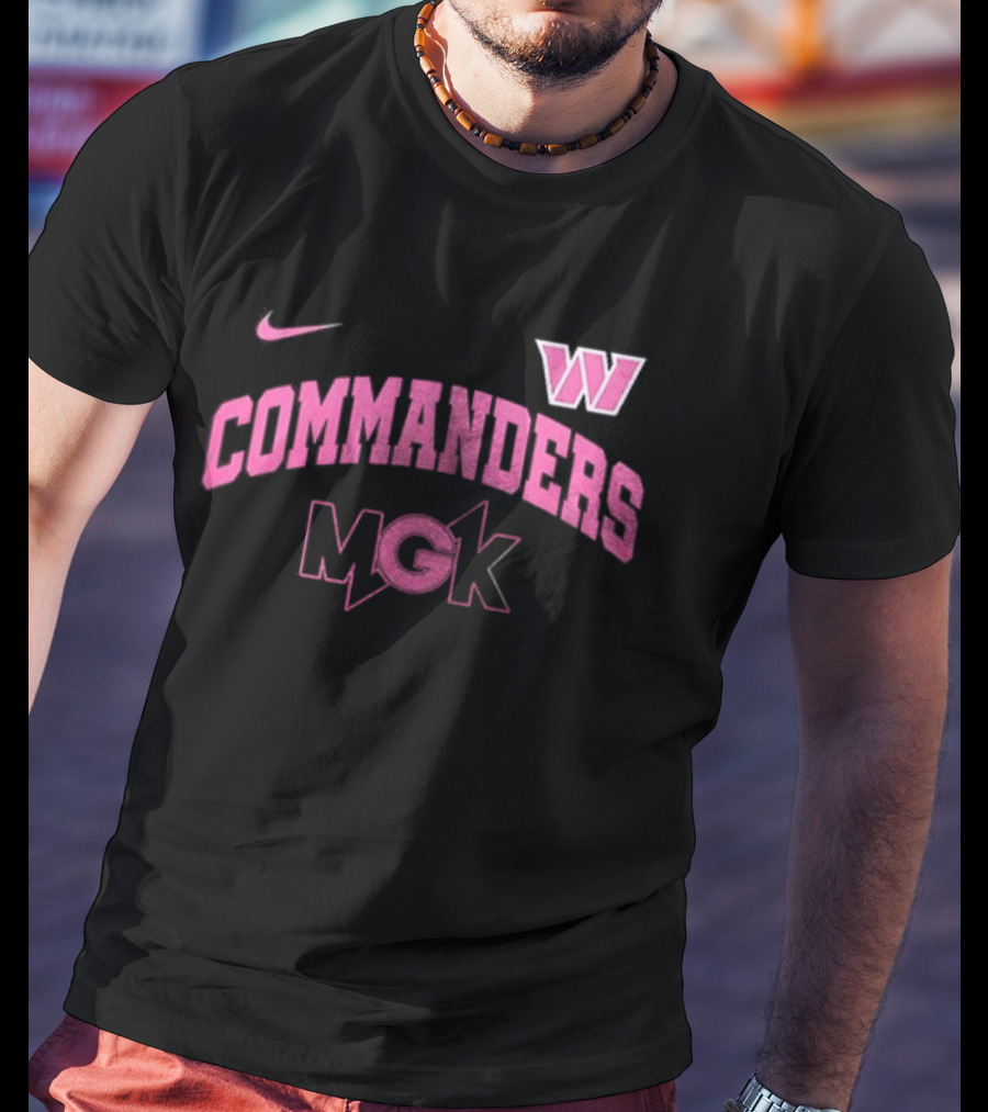 Nike MGK Washington Commanders Collaboration T-Shirt