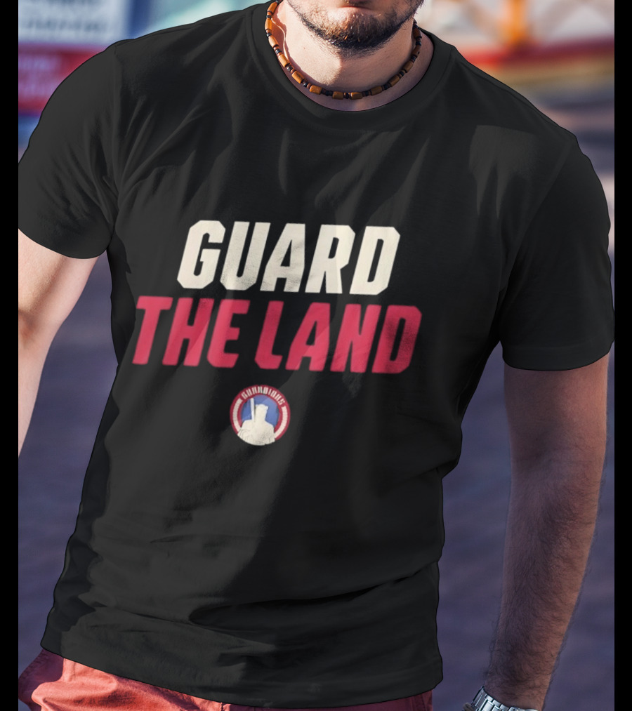 Cleveland Guardians Guard The Land Baseball Team Motto T-Shirt