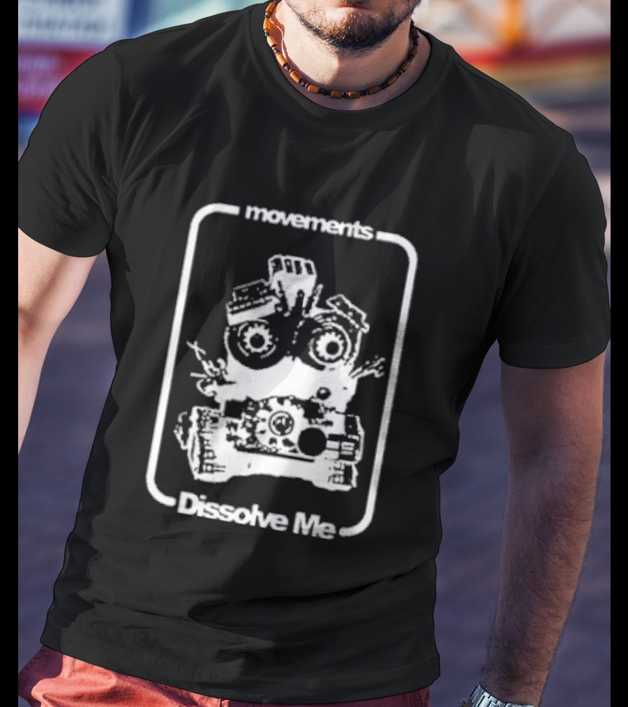 Movements Dissolve Me Tour Robot T-Shirt