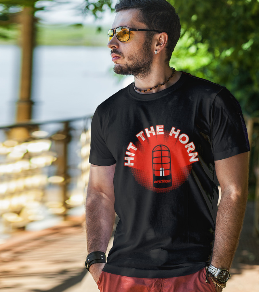 Philadelphia Flyers Hit The Horn Red Light T-Shirt