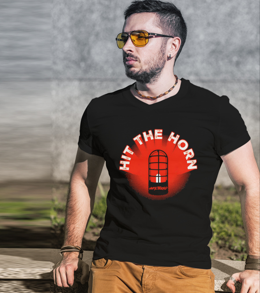 Philadelphia Flyers Hit The Horn Red Light T-Shirt