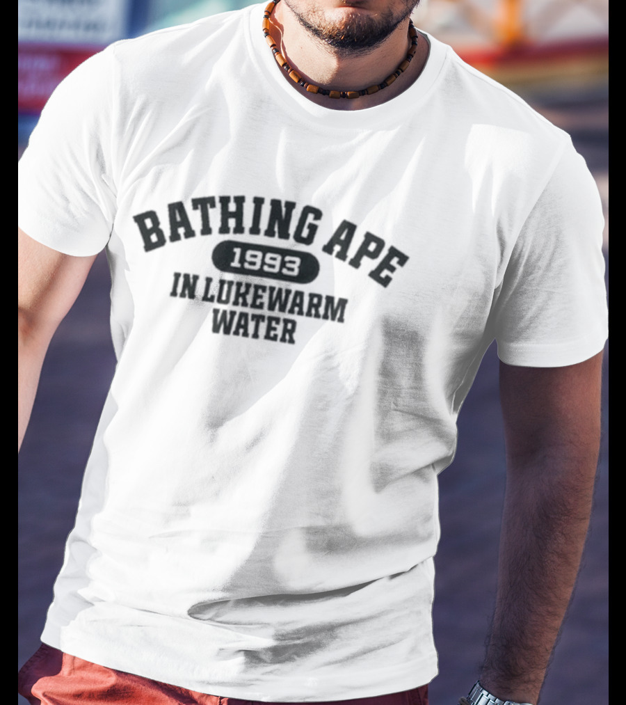 Bathing Ape 1993 In Lukewarm Water Retro Style Vintage Fashion T-Shirt