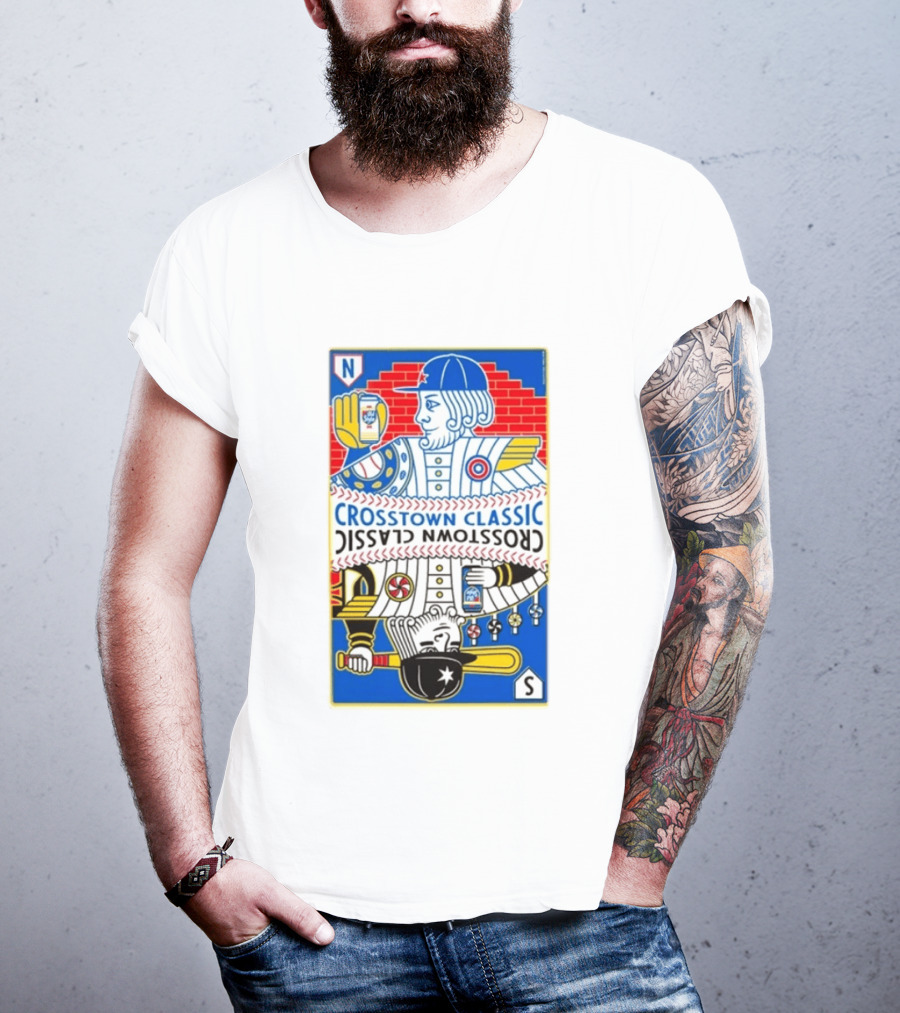 Crosstown Classic Series Card Chicago Cubs Vs Chicago White Sox T-Shirt