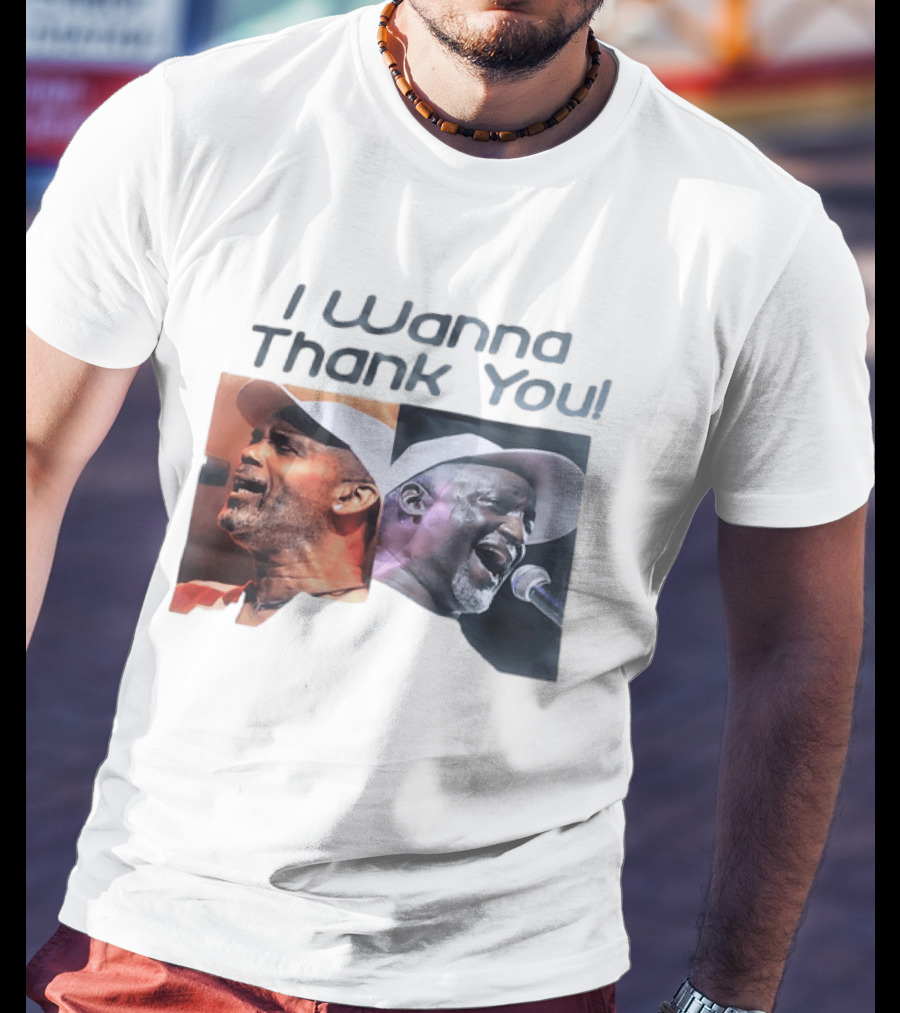 I Wanna Thank You Frankie Beverly Soul Music Legend Live Performance T-Shirt