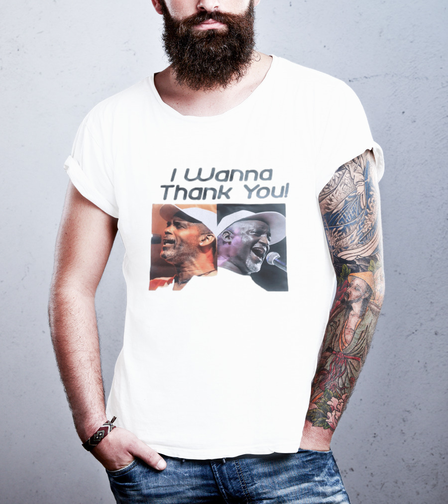 I Wanna Thank You Frankie Beverly Soul Music Legend Live Performance T-Shirt