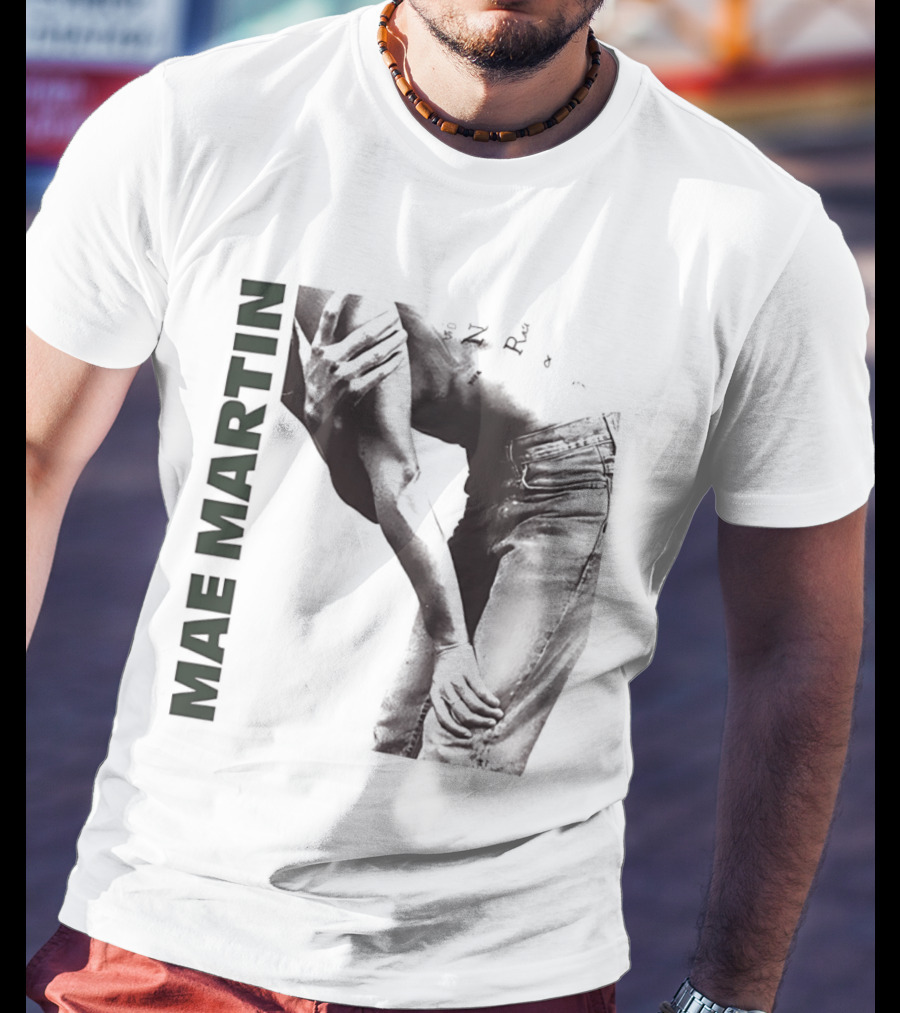 Mae Martin Dynamic Pose With Hands On Thighs T-Shirt