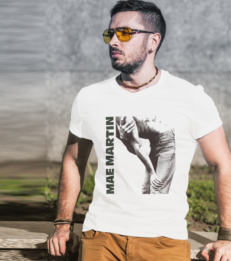 Mae Martin Dynamic Pose With Hands On Thighs T-Shirt