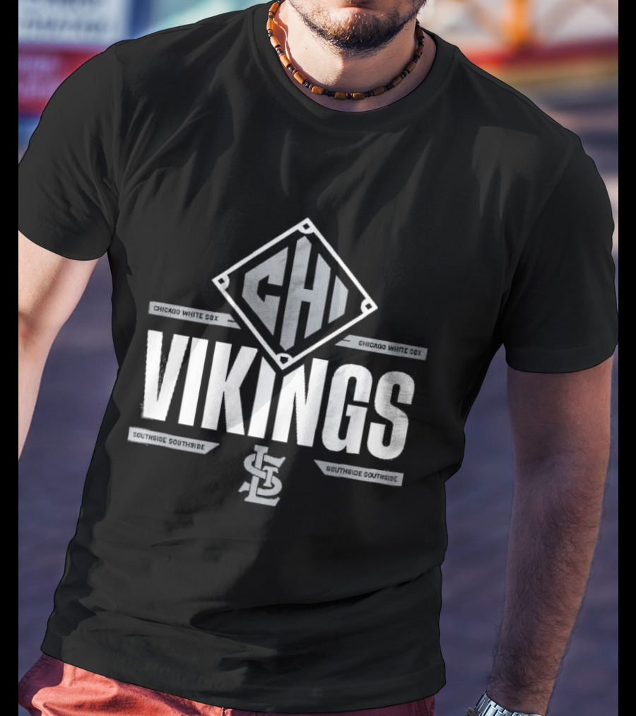 St Laurence CHI Vikings White Sox Giveaway June 22nd 2026 T-Shirt