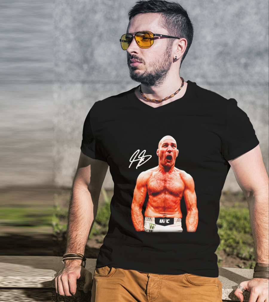 Strickland UFC Fighter Underdog Signature T-Shirt