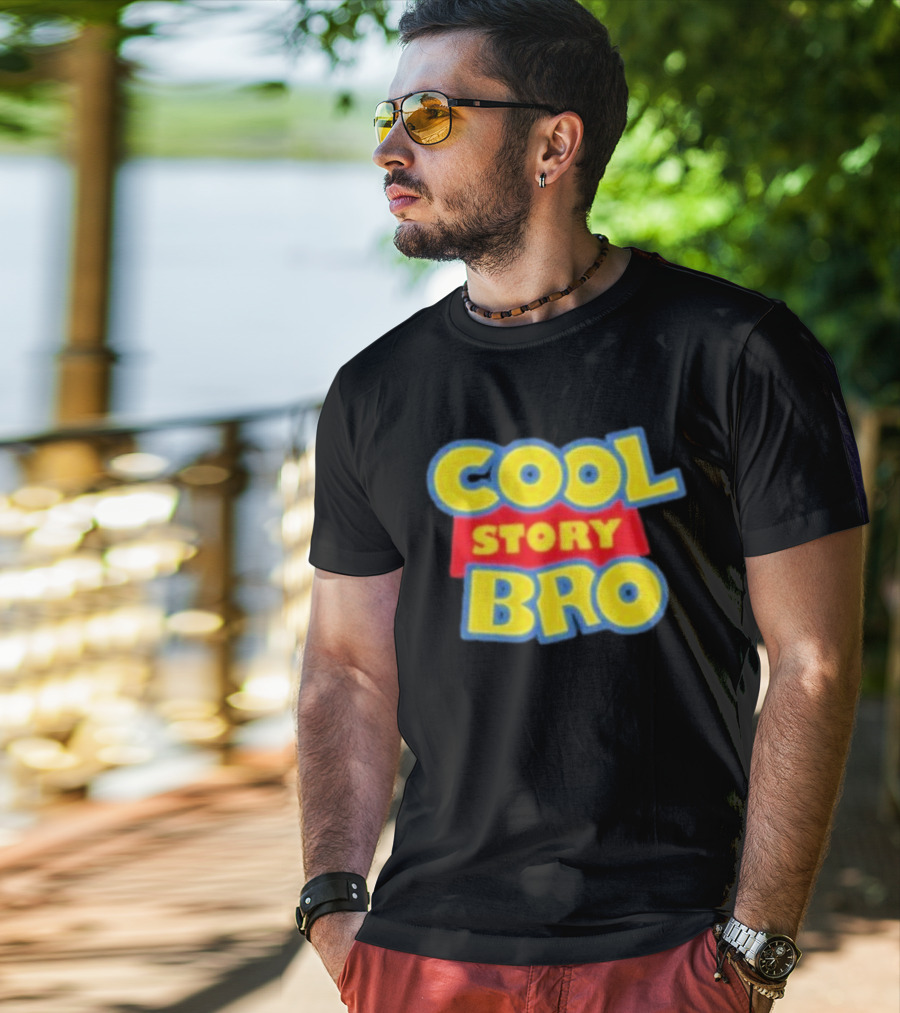 Cool Story Bro Toy Inspired Twist T-Shirt