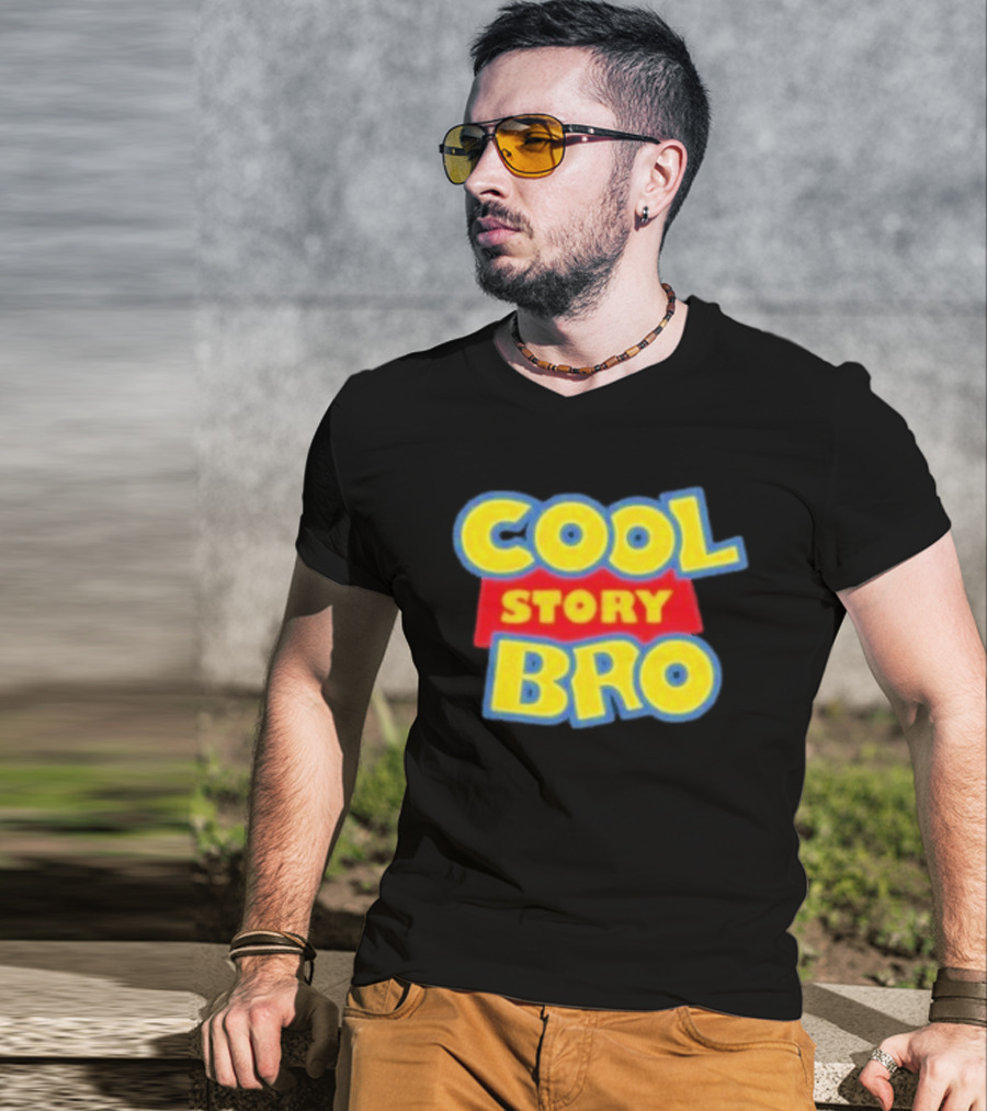 Cool Story Bro Toy Inspired Twist T-Shirt