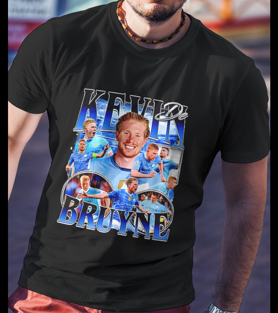 Kevin De Bruyne Manchester City Football Soccer Player T-Shirt
