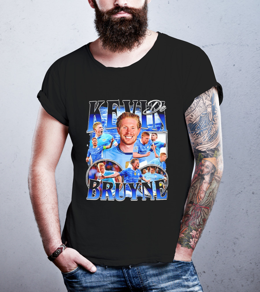 Kevin De Bruyne Manchester City Football Soccer Player T-Shirt