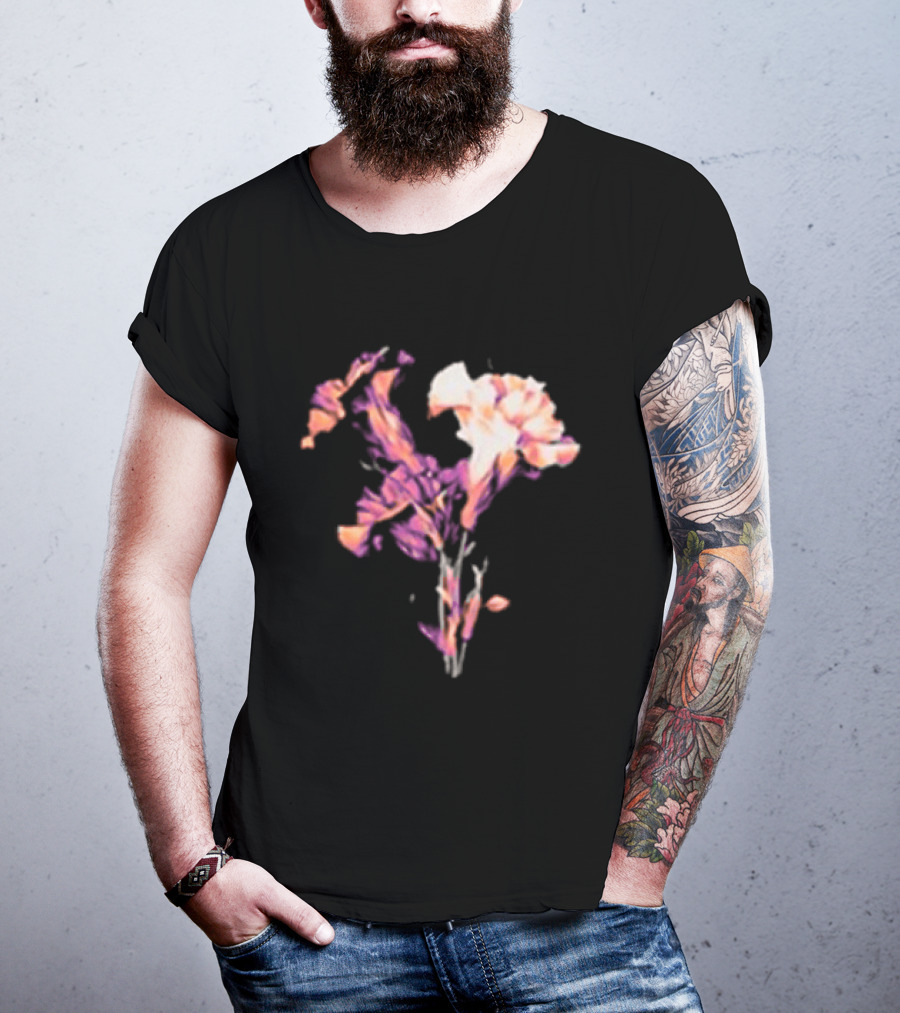 Calling All Captains Wallflower Emotion Sickness Floral T-Shirt