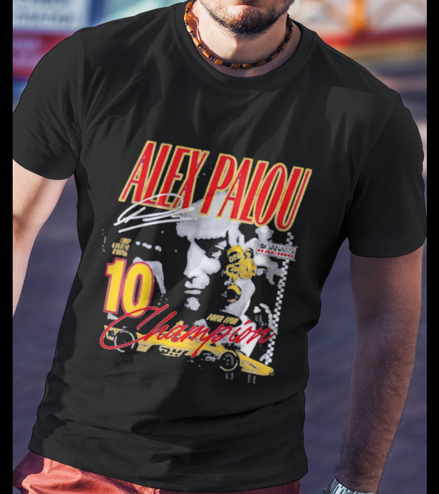 Alex Palou Chip Ganassi Racing 10 Four Time Champion T-Shirt