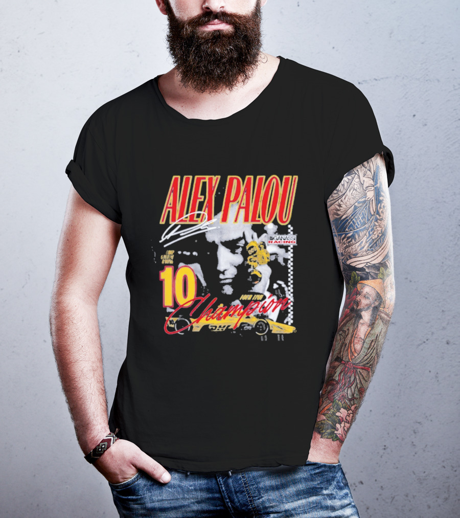 Alex Palou Chip Ganassi Racing 10 Four Time Champion T-Shirt