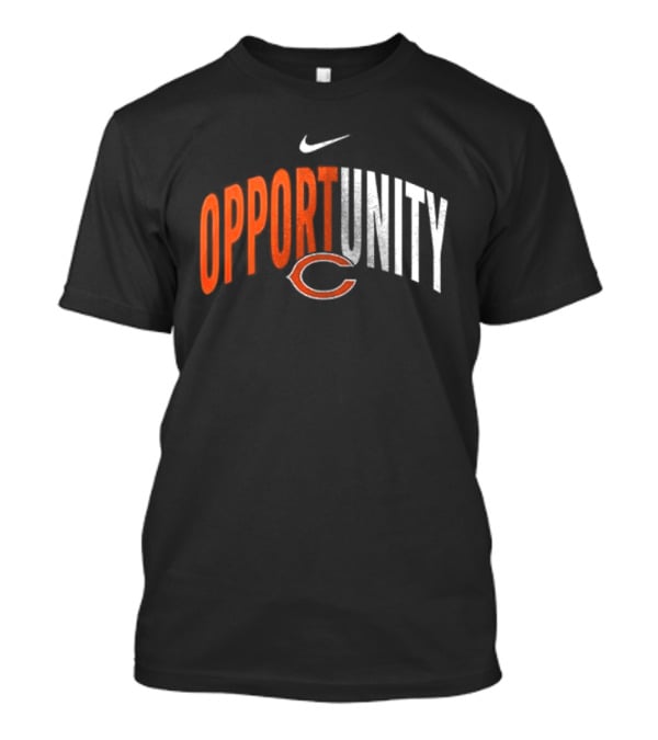 Chicago Bears Opportunity Nike Swoosh C T-Shirt