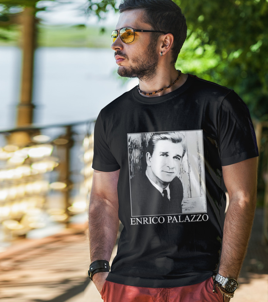 Enrico Palazzo The Naked Gun Movie Character Photo T-Shirt