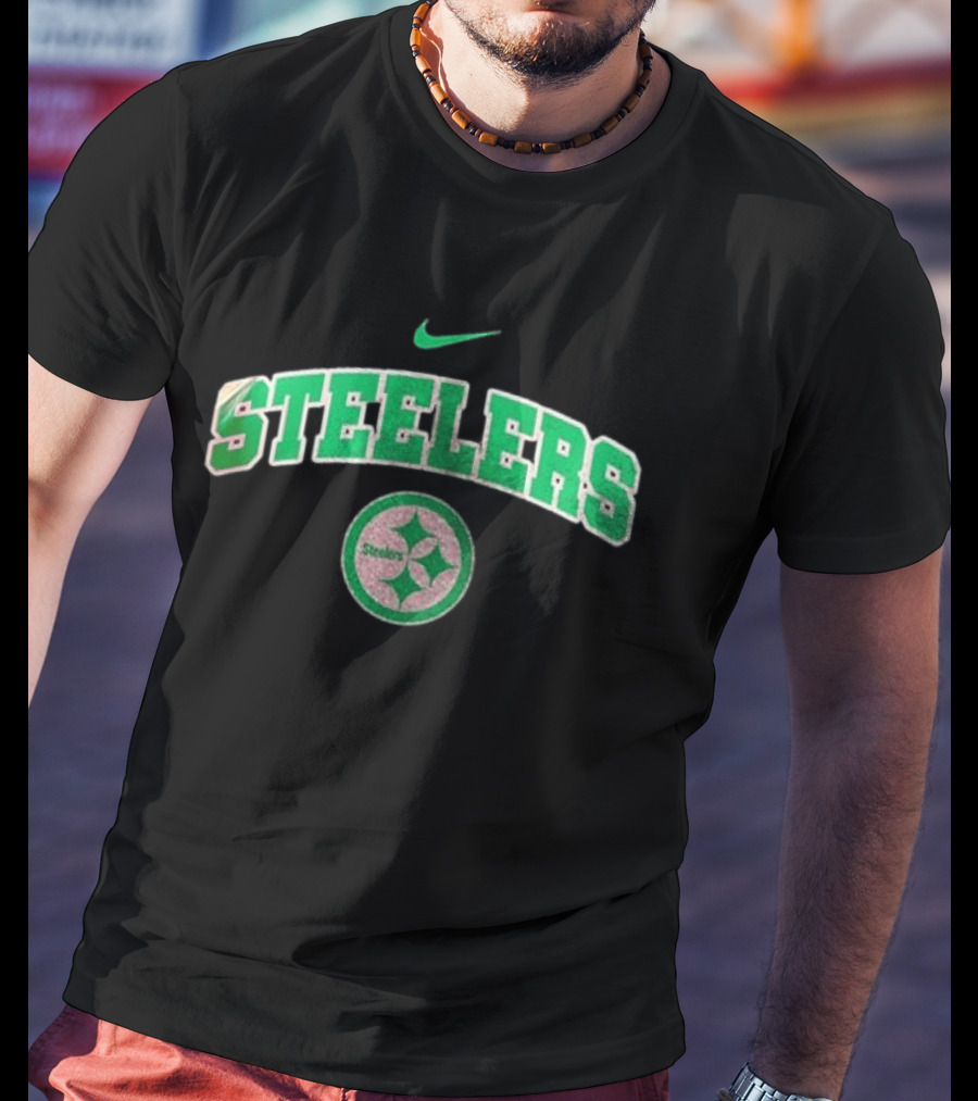 Pittsburgh Steelers Nike Green Alpha Kappa Alpha T-Shirt