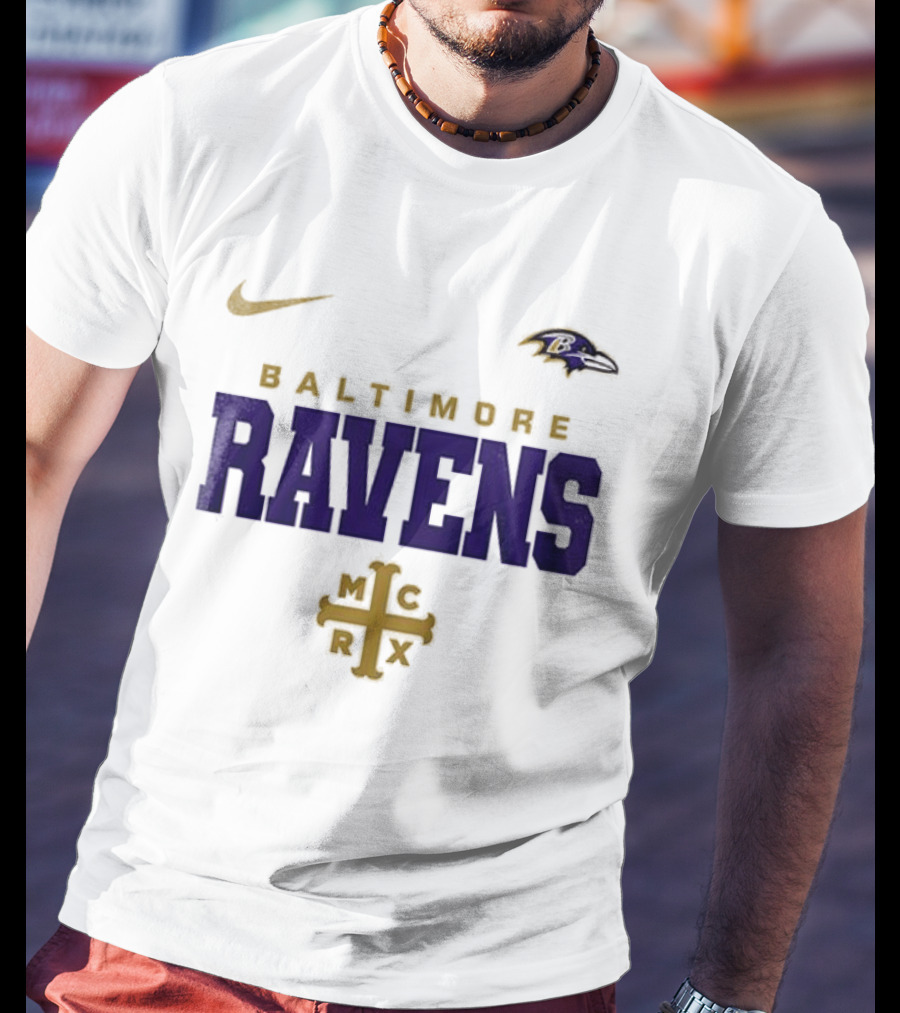 Baltimore Ravens My Chemical Romance MCRX Collaboration T-Shirt