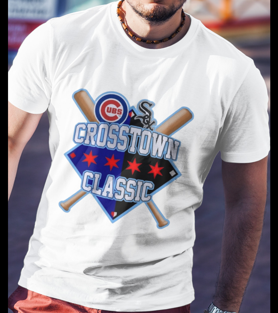 Crosstown Classic 2026 Chicago Cubs Chicago White Sox Rivals Showdown T-Shirt