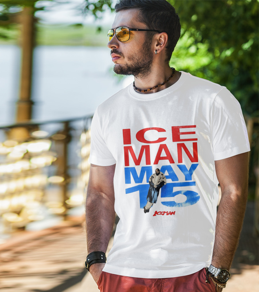 Drake Iceman May 15 Blue Red Styling 2026 Album Cover T-Shirt