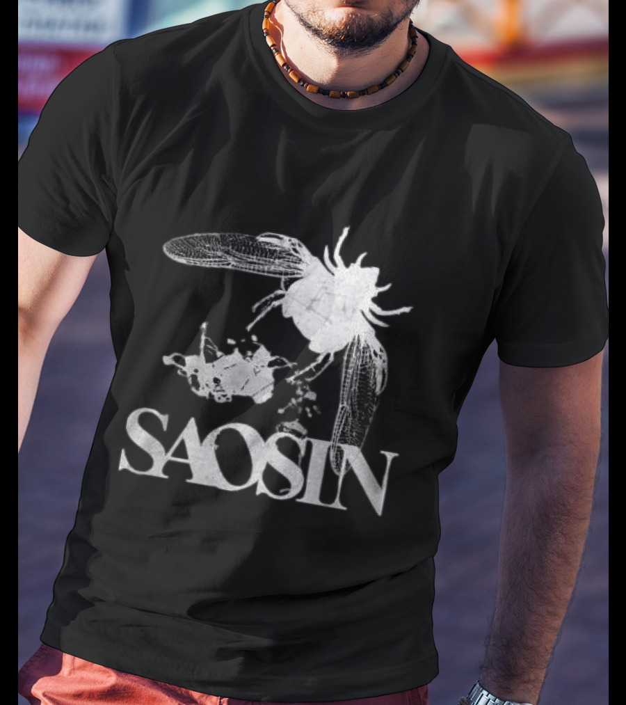 Saosin 20 Years Celebration Self Titled Album With Floral T-Shirt