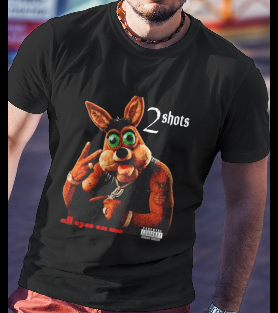 San Antonio Spurs Coyote 2 Shots All Eyes On Me T-Shirt