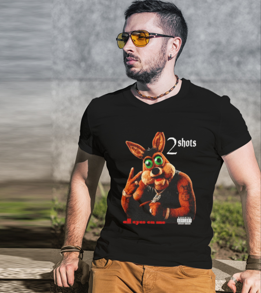 San Antonio Spurs Coyote 2 Shots All Eyes On Me T-Shirt